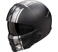 Scorpion EXO-Combat II Lord, casque modulaire S Mat Noir/Gris/Argent Mat Noir/Gris/Argent