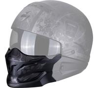 Masque moto Scorpion Exo-Combat mask STEALTH - argenté/noir - TU