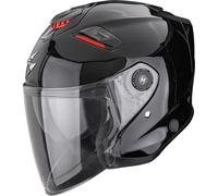 Scorpion EXO-GT Jet Solid, casque ouvert M Noir Noir