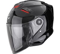 Scorpion EXO-GT Jet Solid, casque ouvert XL Noir Noir