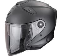 Scorpion EXO-GT Jet Solid, casque ouvert L Noir Mat Noir Mat