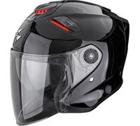 Scorpion EXO-GT Jet Solid, casque ouvert XL Noir Noir