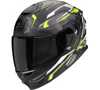 Scorpion EXO-GT SP Air Augusta Casque, noir-gris-jaune, taille XL pour homme