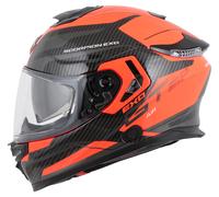 Scorpion Exo-GT SP Air Flex Casque Intégral Noir/Rouge néon XL unisex