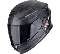 Scorpion Casque intégral EXO-GT SP Air Flex – Noir/Argent – Taille S Homme