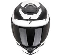 Scorpion EXO-GT SP Air Tornado Casque, noir-gris-blanc, taille XL pour homme