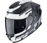 Scorpion EXO-GT SP Air Tornado, casque intégral XS Mat Noir/Blanc/Gris Mat Noir/Blanc/Gris