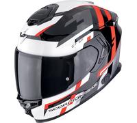 Scorpion EXO-GT SP Air Tornado Casque, Noir/Rouge/Blanc, Taille L (59/60)