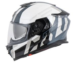 Scorpion Exo-GT SP Air Touradven Casque Intégral Blanc/Argenté XS unisex