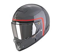 SCORPION EXO-HX1 casque intégral NOSTALGIA gris-noir-rouge S