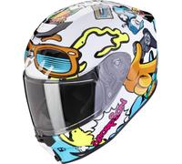 Scorpion Exo-jnr Air Fun Junior Full Face Helmet Blanc L Enfants