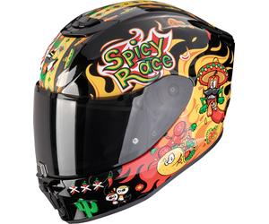 Scorpion EXO-JNR Air Yucatan, Casque intégral pour enfants L Noir/Jaune/Rouge/Vert Noir/Jaune/Rouge/Vert