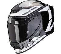 Scorpion Exo-R1 Evo Air Blaze Casque, noir-blanc, taille M pour homme
