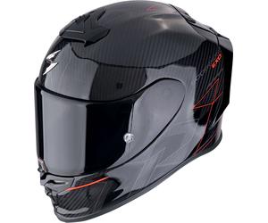 Scorpion EXO-R1 Evo Carbon Air Cynergy, casque intégral L Noir/Rouge Noir/Rouge