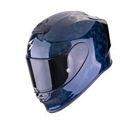 Scorpion EXO-R1 Evo Carbon Air Onyx Casque, bleu, taille 2XL pour homme