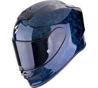 Scorpion EXO-R1 Evo Carbon Air Onyx Casque, bleu, Taille S (55/56)