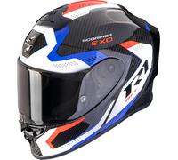 Scorpion EXO-R1 Evo Carbon Air Propel, casque intégral S Noir/Blanc/Rouge/Bleu Noir/Blanc/Rouge/Bleu