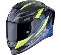 Scorpion EXO-R1 Evo Carbon Air Runner, casque intégral M Noir/Bleu/Gris/Jaune Néon Noir/Bleu/Gris/Jaune Néon