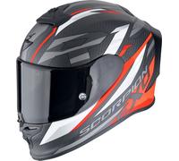 Scorpion EXO-R1 Evo Carbon Air Runner, casque intégral XS Mat Noir/Blanc/Gris/Rouge Mat Noir/Blanc/Gris/Rouge