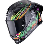 Scorpion EXO-R1 Evo II Air Savage, casque intégral M Noir/Vert/Orange/Mauve Noir/Vert/Orange/Mauve
