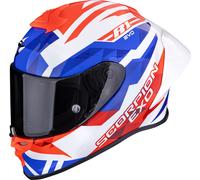 Scorpion EXO-R1 Evo II Air Valere, casque intégral L Blanc/Rouge/Bleu Blanc/Rouge/Bleu