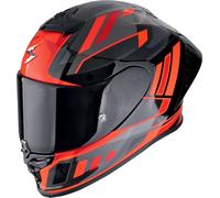 Scorpion EXO R1 Evo II Air Vital Casque, noir-gris-rouge, taille L pour homme