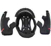 Scorpion EXO-Race Air, doublure/coussinets des joues XL Noir Noir