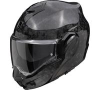 Scorpion Casque moto Exo-Tech Evo Carbon Onyx Modulaire Noir Taille M