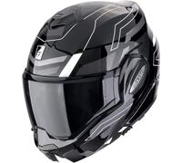 SCORPION Casque moto Exo-Tech Evo Conquer Black / White S