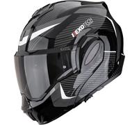 Scorpion Casque modulaire EXO-Tech Evo Pro Acuti Noir/Gris foncé Taille S