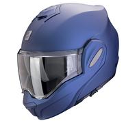 Scorpion Exo-Tech Evo Pro Casque Modulable Mat/Bleu 2XL unisex