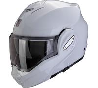 Scorpion EXO-Tech Evo Pro Solid, casque modulaire XS Gris Clair Gris Clair