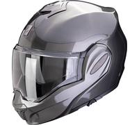 Scorpion EXO-Tech Evo Pro Solid, casque modulaire XXL Gris Foncé Gris Foncé