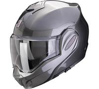 Scorpion EXO-Tech Evo Pro Solid, casque modulaire L Gris Foncé Gris Foncé