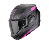 Scorpion Casque modulaire EXO-Tech Evo Socius Mat noir/fuchsia Taille S