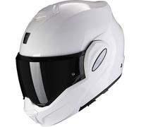 Scorpion Exo-Tech Evo Solid Casque, blanc, taille XL pour homme