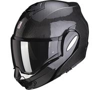 Scorpion Exo-Tech Evo Solid Casque en carbone, noir, taille L pour homme