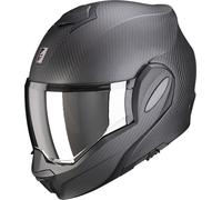 Scorpion EXO-Tech Evo Carbon Solid, casque modulaire XS Noir Mat Noir Mat