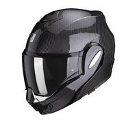Scorpion Exo-Tech Evo Solid Casque en Carbone, Schwarz, L (58/59)