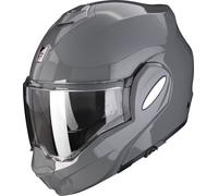 Scorpion EXO-Tech Evo Solid, casque modulaire L Gris Gris