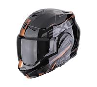Scorpion Casque modulable Exo-Tech Evo Traveller Noir/Cuivre Taille S