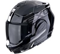 Scorpion EXO-Tech Evo Traveller, casque modulaire M Noir/Gris/Blanc Noir/Gris/Blanc