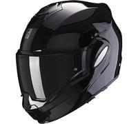 Scorpion EXO-Tech Evo Solid, casque modulaire XS Noir Noir