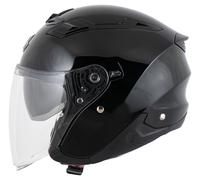 Scorpion Exo-Z1 Casque Jet Noir/Métallisé 2XL unisex