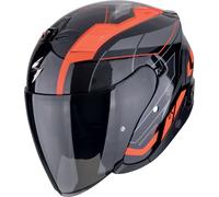 Scorpion EXO Z1 Vue Casque jet, noir/rouge, Taille XL (61/62)