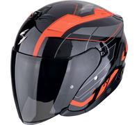 Scorpion EXO-Z1 Vue, casque ouvert L Noir/Rouge/Gris Noir/Rouge/Gris