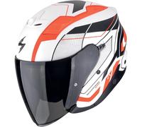 Scorpion EXO Z1 Vue Casque jet, noir-blanc-rouge, taille S pour homme