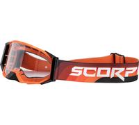Scorpion MX S24, lunettes de protection 3XL Noir/Orange Net Noir/Orange Net