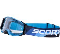 Scorpion MX S24, lunettes de protection -77 Noir/Turquoise/Bleu Net Noir/Turquoise/Bleu Net