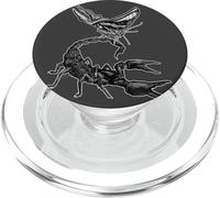 Scorpion Papillon Beauté Force Voyage Compagnons Art PopSockets PopGrip pour MagSafe